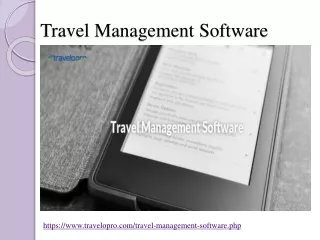 travel management software