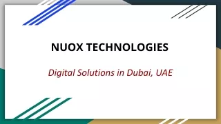 Digital Solutions Dubai