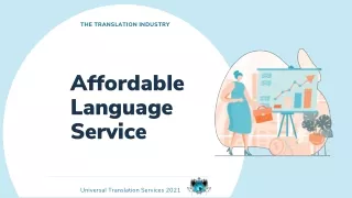 the translation industry