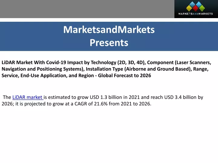 marketsandmarkets presents