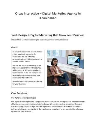 orcas interactive digital marketing agency