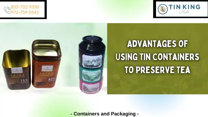 containers and packaging