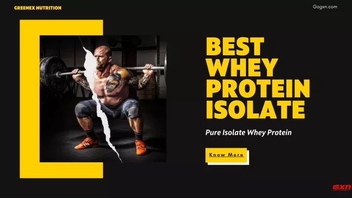 PPT - Purchase Best Whey Protein Isolate To Increase Muscle Energy ...