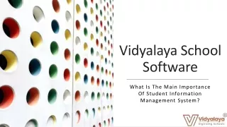 vidyalaya school software