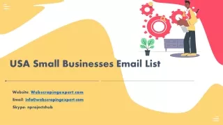 usa small businesses email list