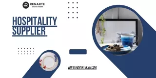 hospitality supplier