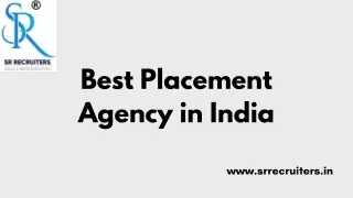 best placement agency in india