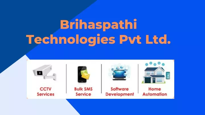 brihaspathi technologies pvt ltd