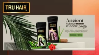 Tru Hair Ayurveda | Official Website | 3 Factor Hair Analysis