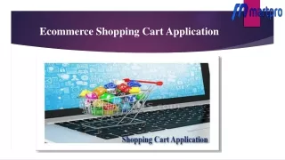 ecommerce shopping cart application