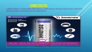 what is Alkaline AA battery-important in our daily life!