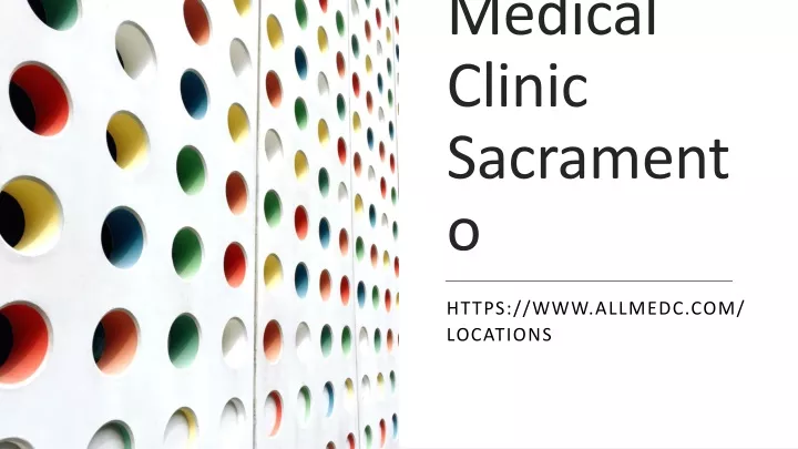 medical clinic sacrament o