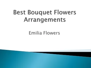 Best Bouquet Flowers Arrangements