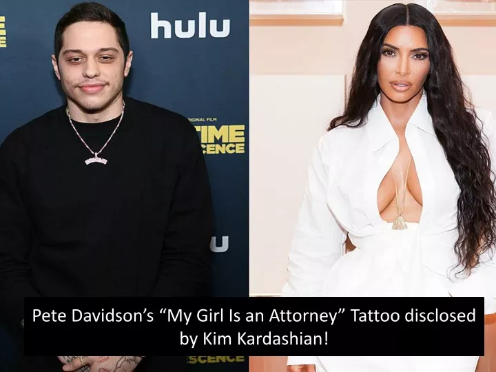 pete davidson s my girl is an attorney tattoo