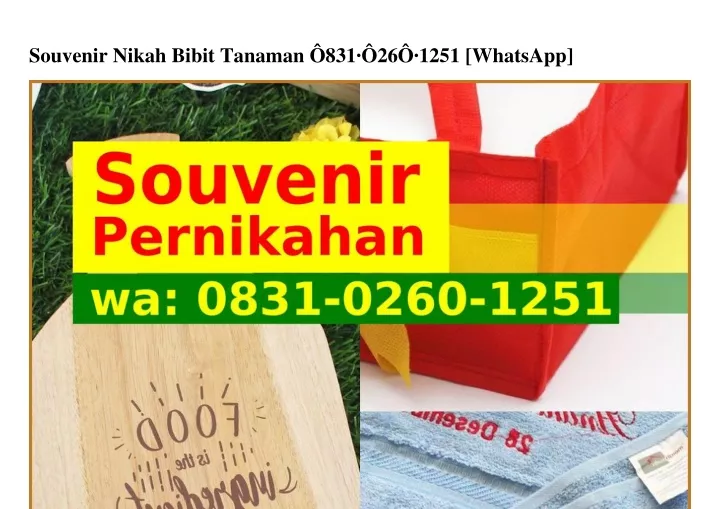 souvenir nikah bibit tanaman 831 26 1251 whatsapp