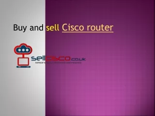 Buy and sell Cisco router - CISCO