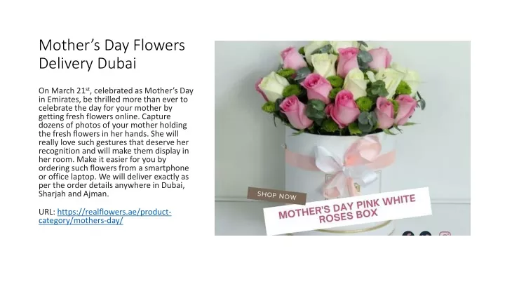 mother s day flowers delivery dubai