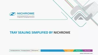 tray sealing simplified by nichrome