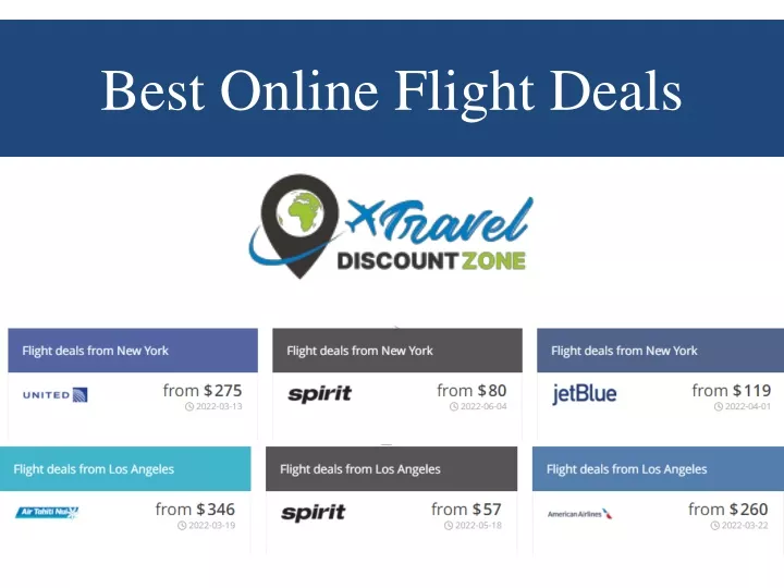 best online flight deals