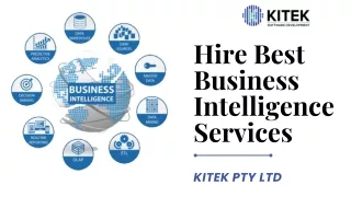 Hire Best Business Intelligence Services