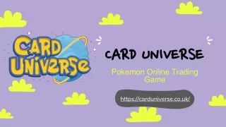Pokemon Online Trading Game