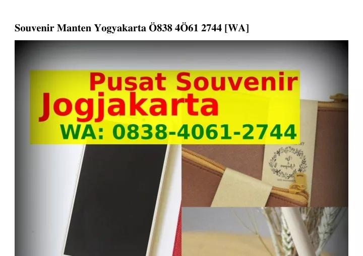 souvenir manten yogyakarta 838 4 61 2744 wa