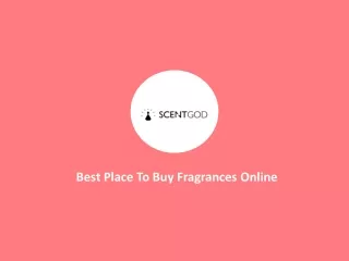 Buy Fragrances Online