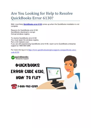 are you looking for help to resolve quickbooks