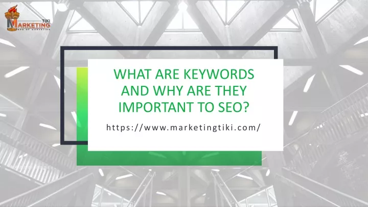 what are keywords and why are they important to seo