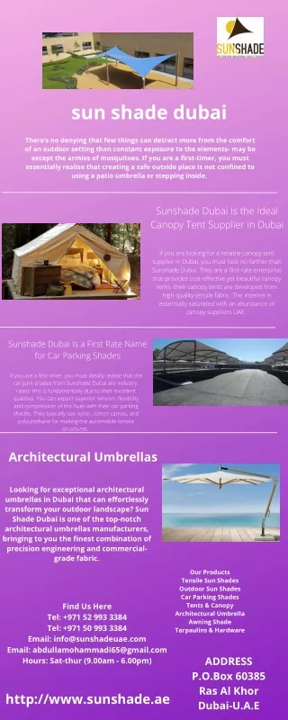 Tensile Shade Structures Come With Unlimited Design Flexibility