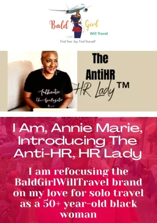 Know About Anne Marie | The Anti HR, HR Lady