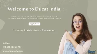 welcome to ducat india