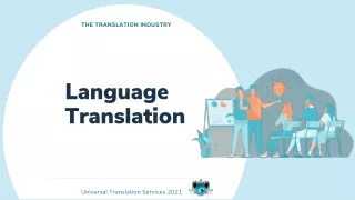 the translation industry