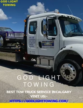 Towing Truck Calgary  | God Light Towing