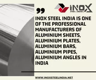 Aluminium Sheet | Aluminium plate | Aluminium Bars | Inox Steel India.