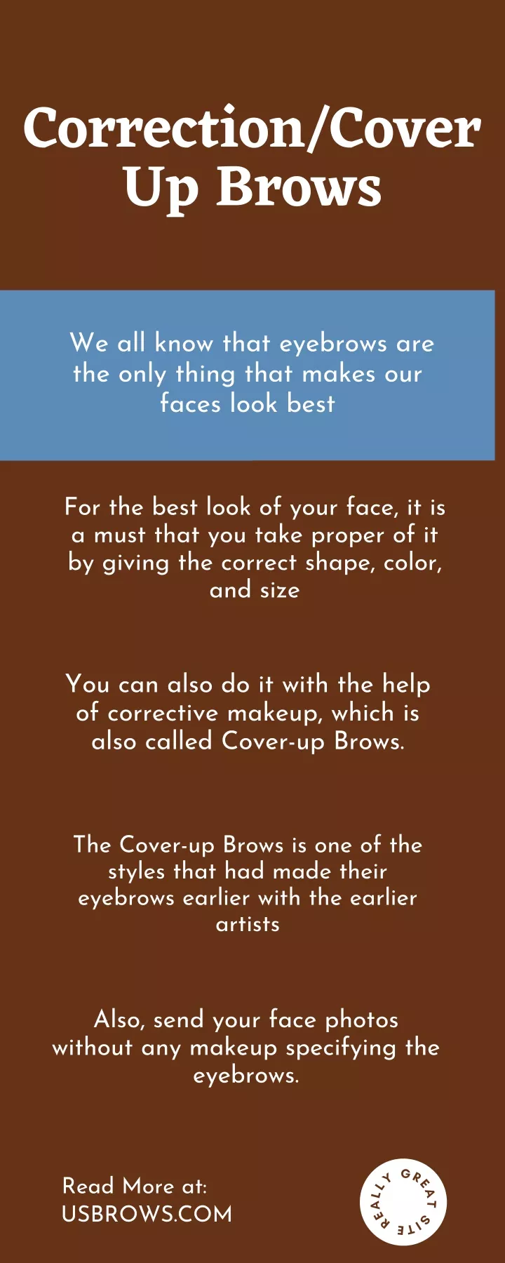 correction cover up brows