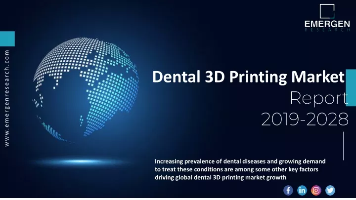 dental 3d printing market report 2019 2028