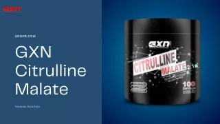 Purchase Citrulline Malate Online to Reduce Muscle Soreness