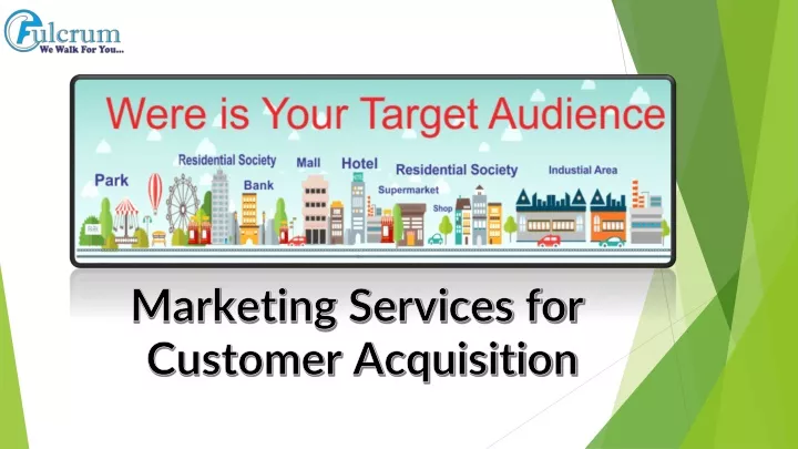 marketing services for customer acquisition