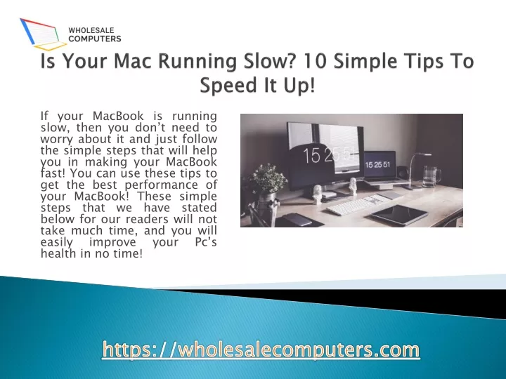 is your mac running slow 10 simple tips to speed it up
