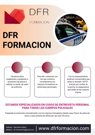 dfr formacion