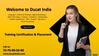 welcome to ducat india