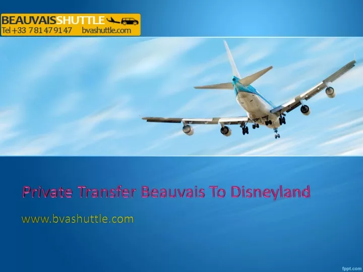 private transfer beauvais to disneyland