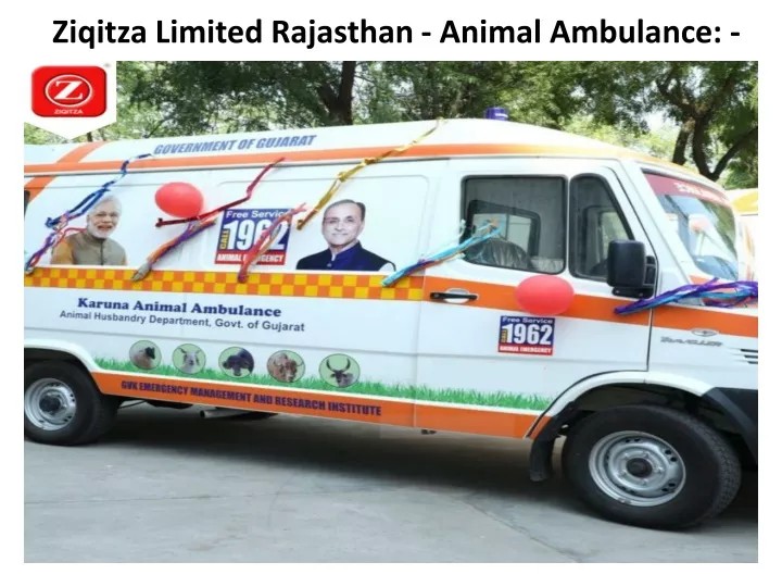 ziqitza limited rajasthan animal ambulance