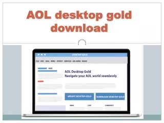 AOL desktop gold download