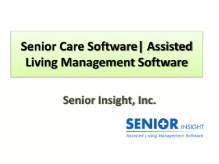 Assisted Living Management Software