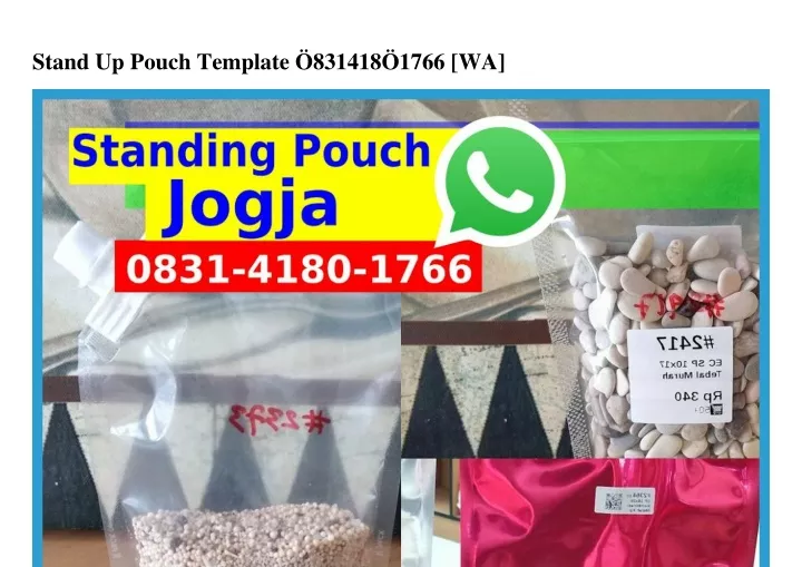 stand up pouch template 831418 1766 wa