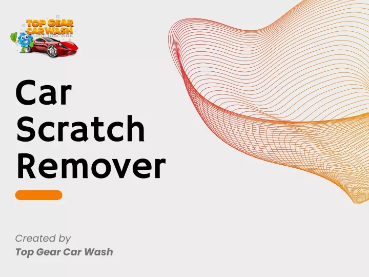 car scratch remover