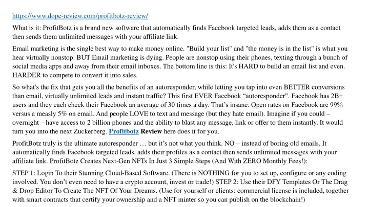 https www dope review com profitbotz review what
