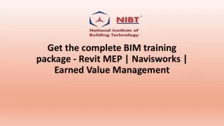 get the complete bim training package revit